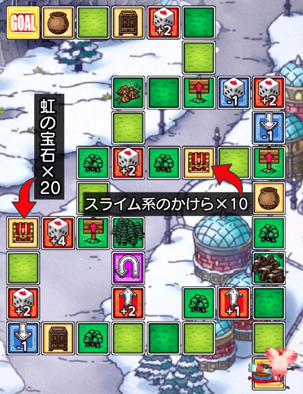 グリストンすごろく場マップ通常