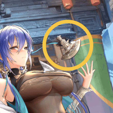 少女廻戦の節鉞のタップする場所