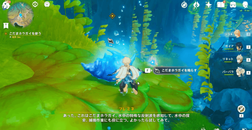 こだまホラガイ