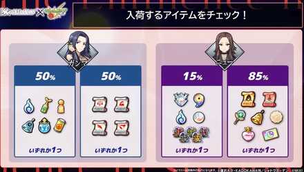 ミツゴシ商会の交換アイテム