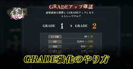 グレード強化