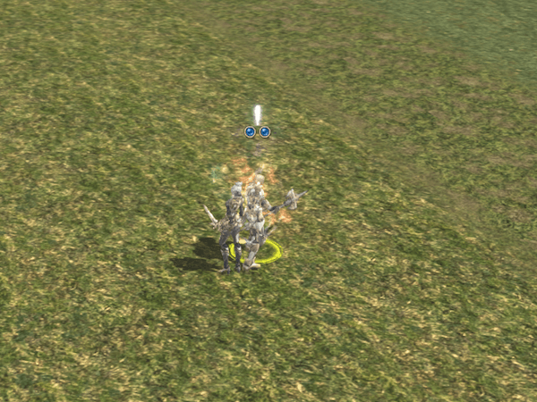 敵の側面から攻撃をしよう