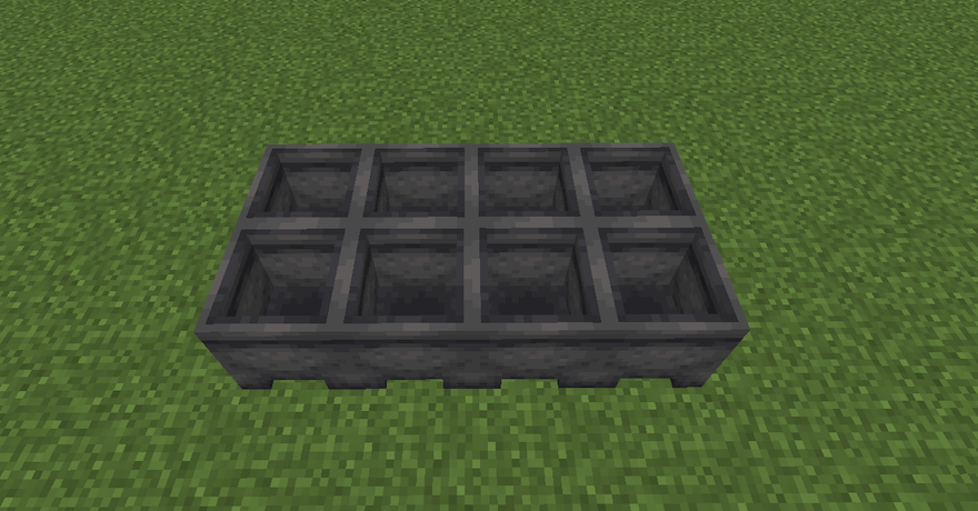 床に大釜を設置する