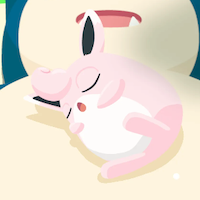 プクリンの星4寝顔画像