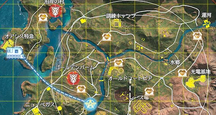 宣戦布告　マップ