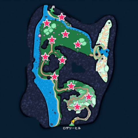 はねスライムの出現場所画像