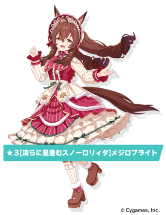 ［清らに星澄むスノーロリィータ］メジロブライトの画像