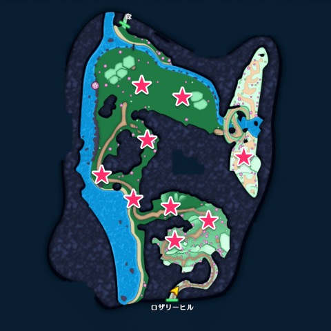 ファーラットの出現場所画像