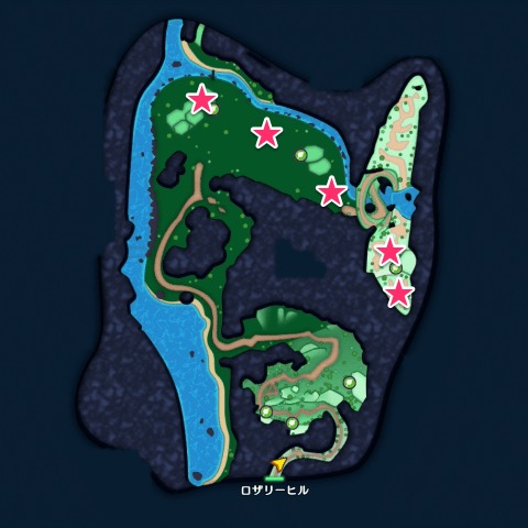 いばらドラゴンの出現場所画像