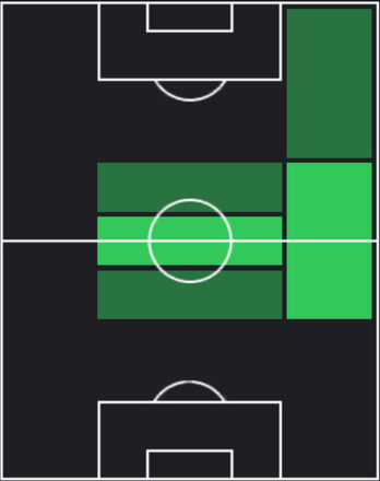 HPロドリゴ・ロペス(11/30)の適性ポジション