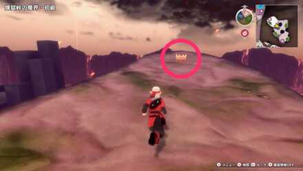 東の小島にある宝箱（春限定）のちいさなメダルの場所