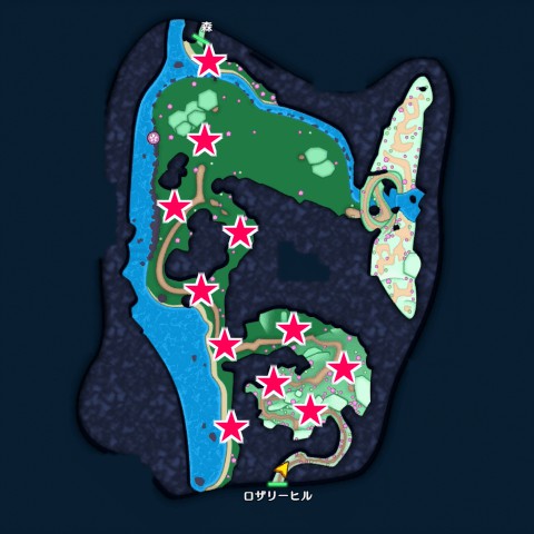 スライムの出現場所画像