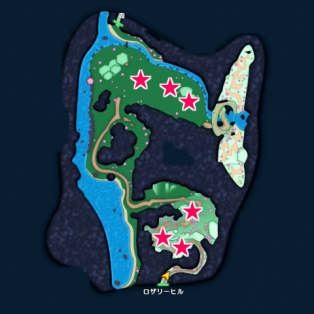 いっかくうさぎの出現場所画像