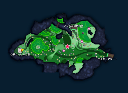 フォレストドラゴの出現場所画像