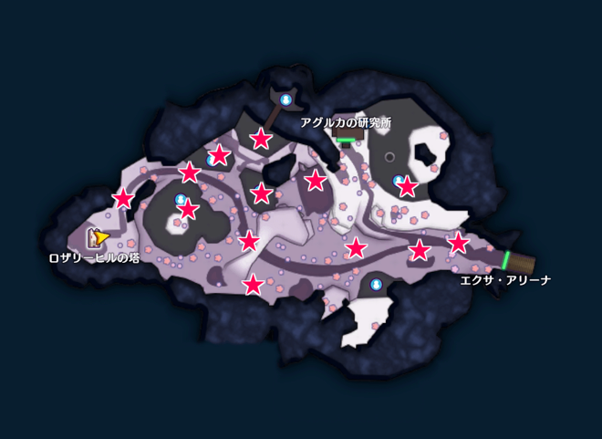 アニマルゾンビの出現場所画像