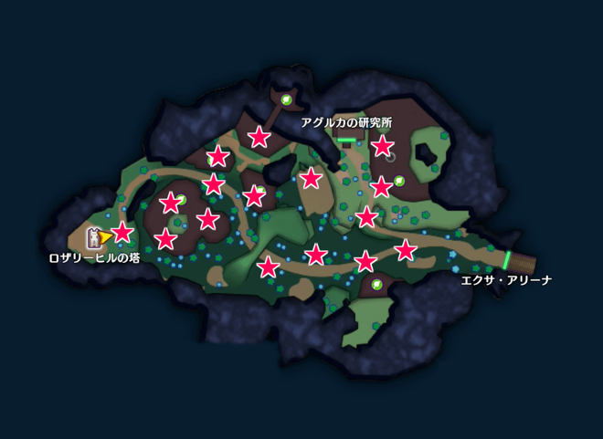 バブルスライムの出現場所画像