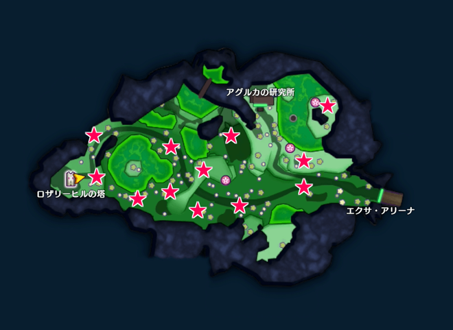 フェアリードラゴンの出現場所画像