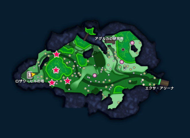 テールイーターの出現場所画像