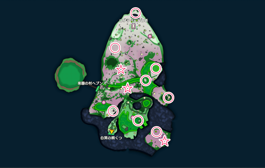 覇王城の魔界・中級のレアモンスター