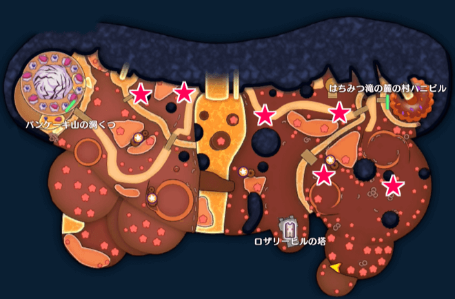 ミノーンの出現場所画像