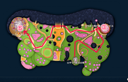 甘味楼の魔界初級の攻略チャート