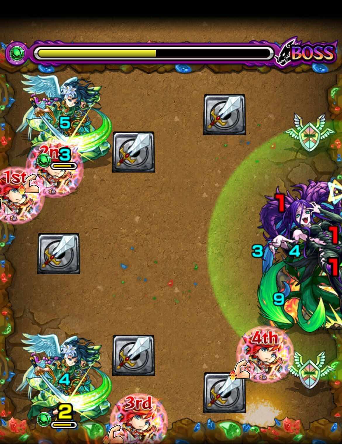 真獣神玉を求めてステージ