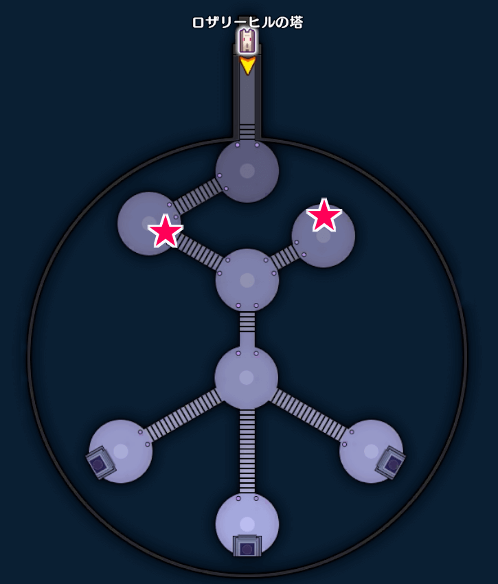 ぼうれい剣士の出現場所画像