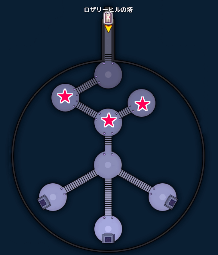 くらやみハーピーの出現場所画像