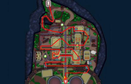 鉄鋼砦の魔界・中級の攻略チャート