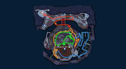 鉄鋼砦マップ