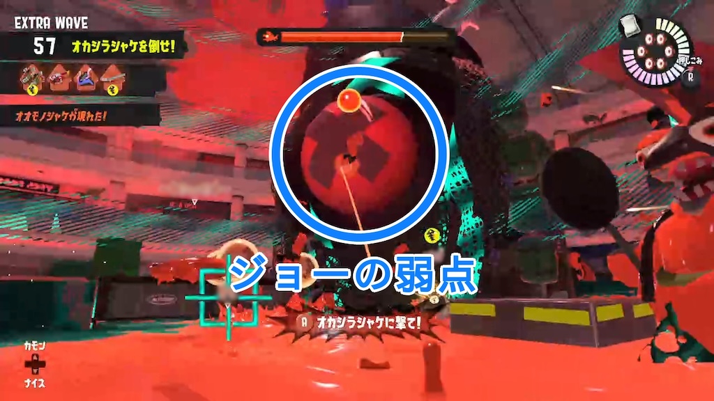 ジョーの弱点