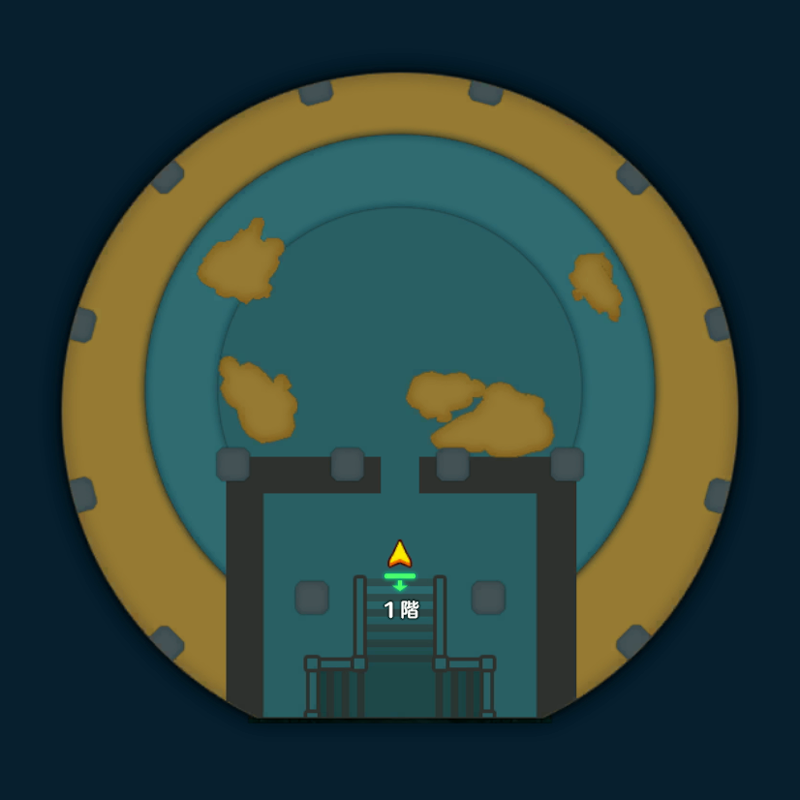 【流神殿の魔界】中級/流砂の宮殿のマップ