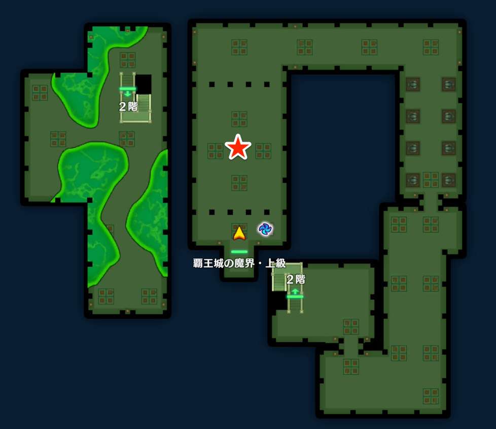 おうのはかもりの出現場所画像