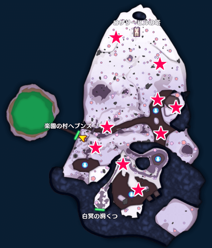 ヘルビーストの出現場所画像