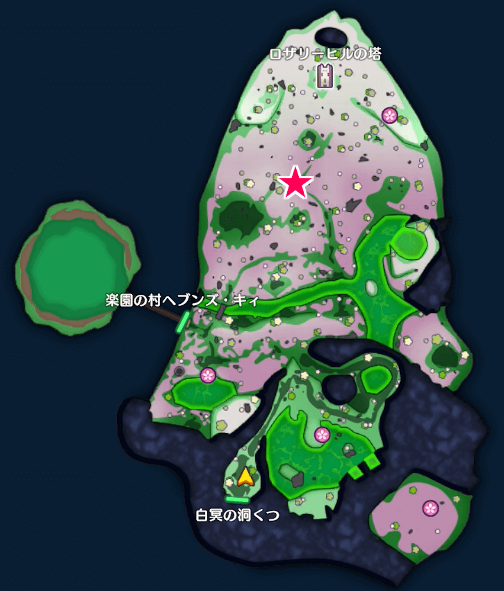 まかいじゅうの出現場所画像