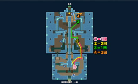 エビルプリーストの隠れ家手順3