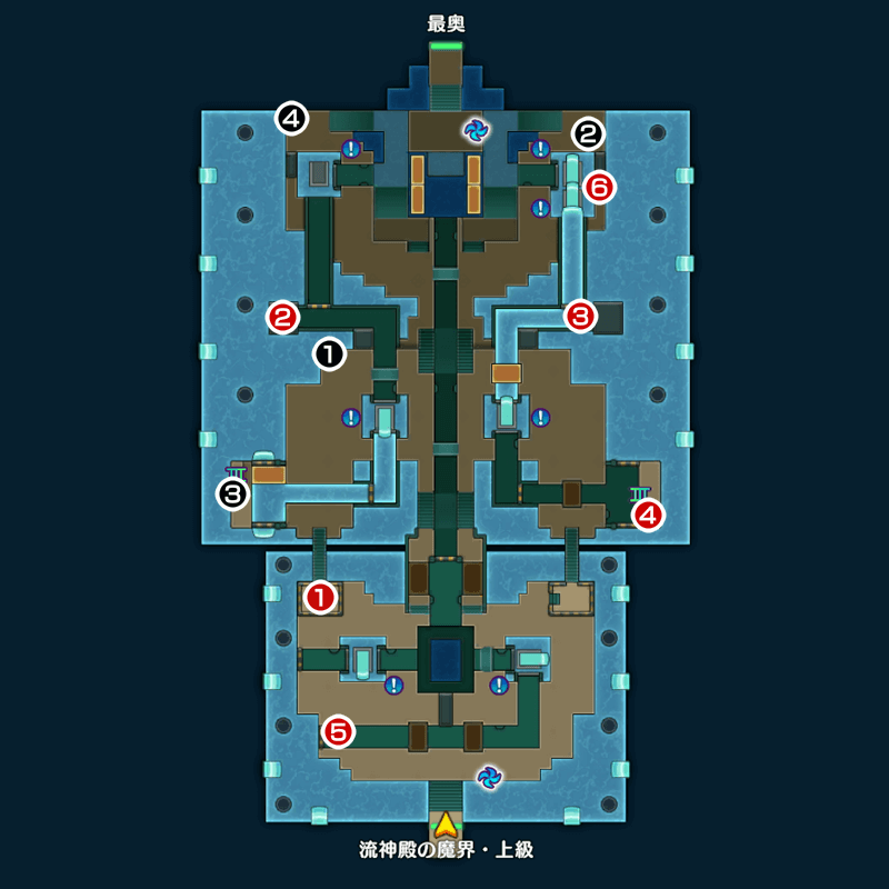 エビルプリーストの隠れ家マップ