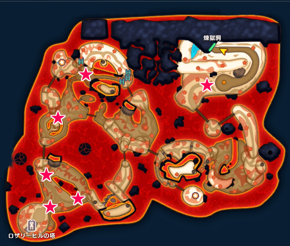 メランザーナの出現場所画像