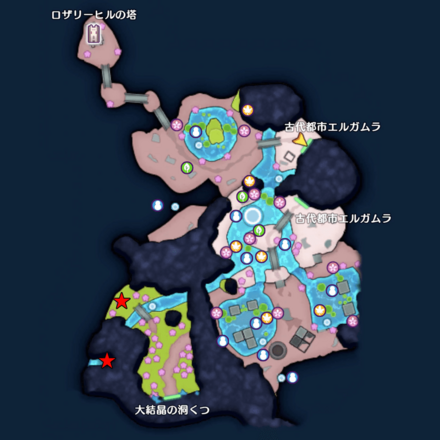 毒つぼドラゴンの出現場所マップ