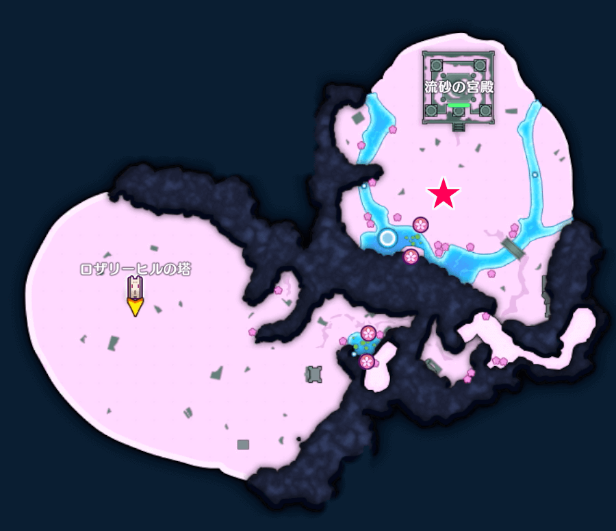 さそりアーマーの出現場所画像