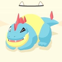 アリゲイツの星4寝顔画像