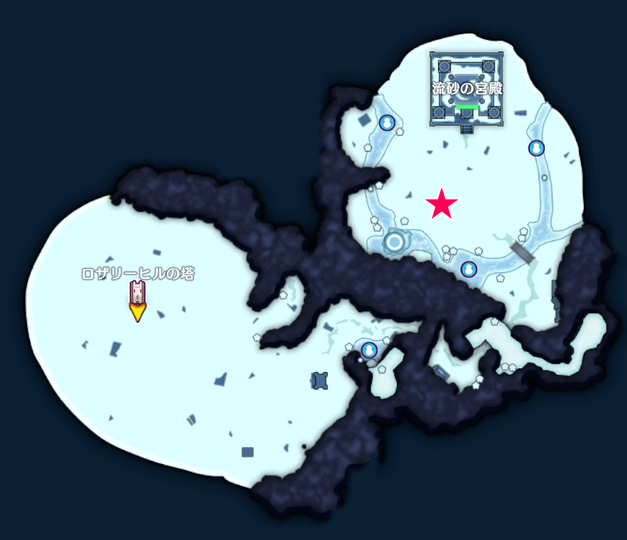 ボーンナイトの出現場所画像