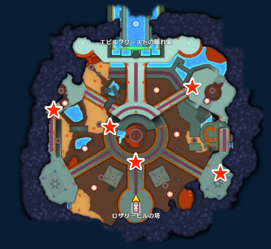 スカルゴンの出現場所画像