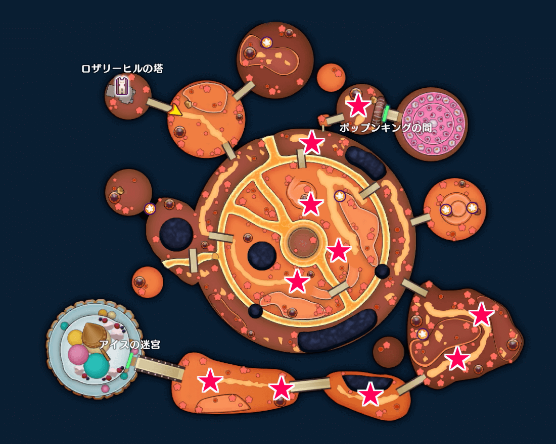 ナイトウォーカーの出現場所画像