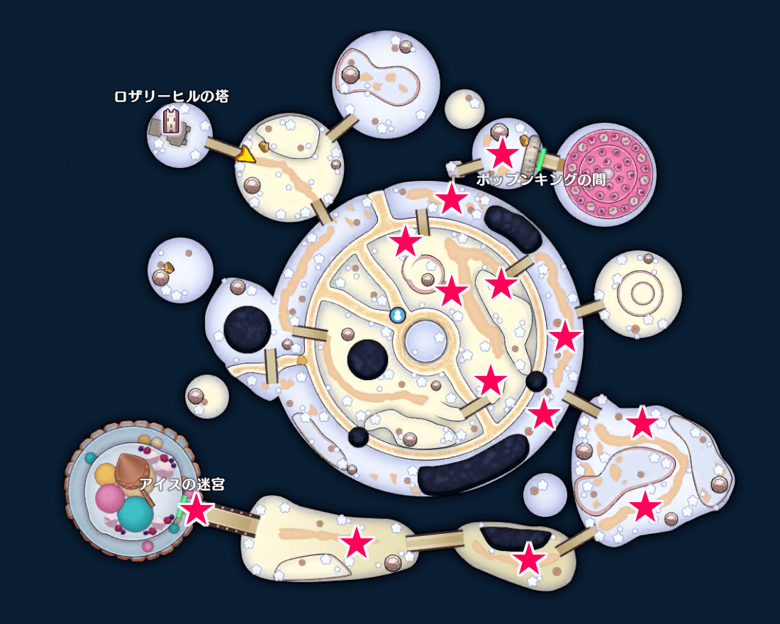 デビルスノーの出現場所画像