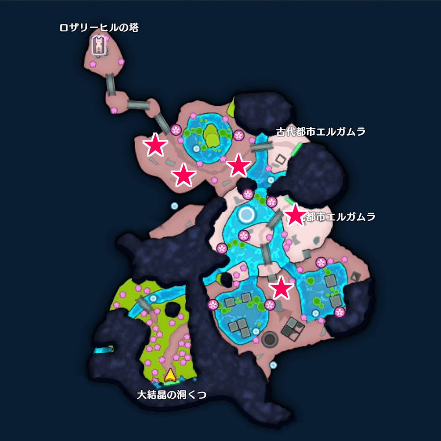 シーメーダの出現場所画像