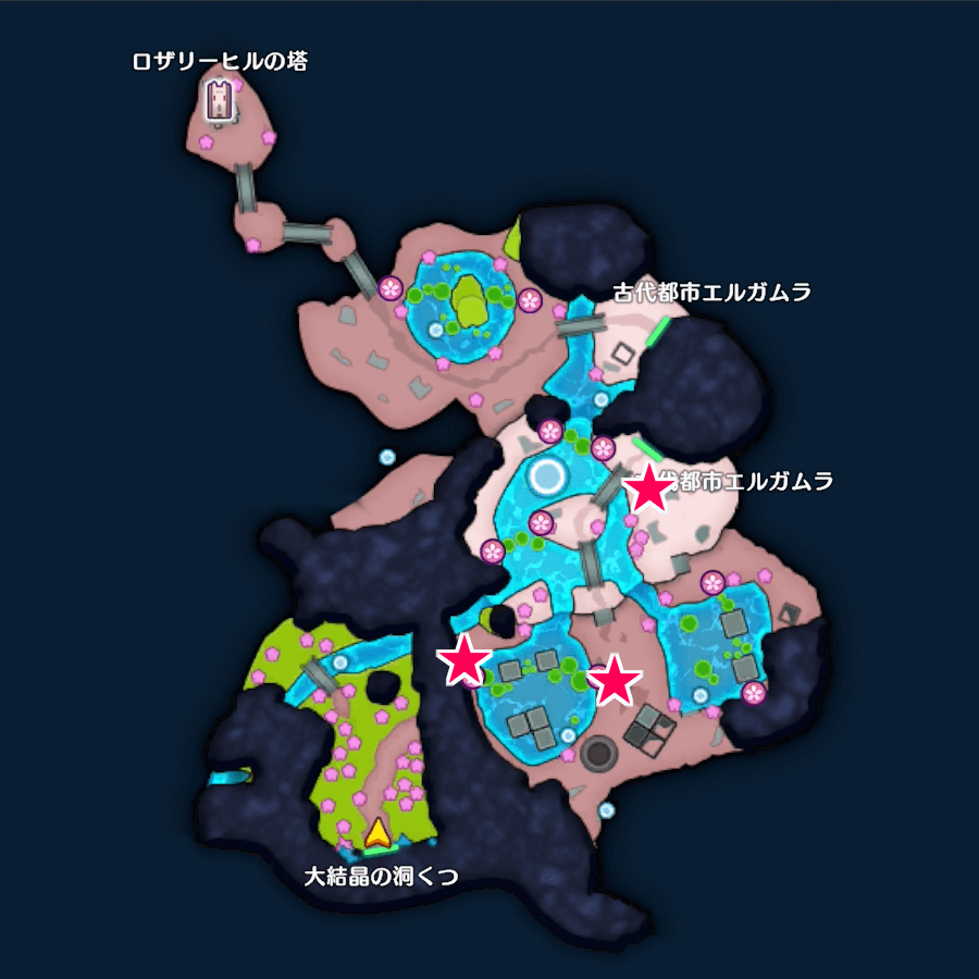 とげジョボーの出現場所画像