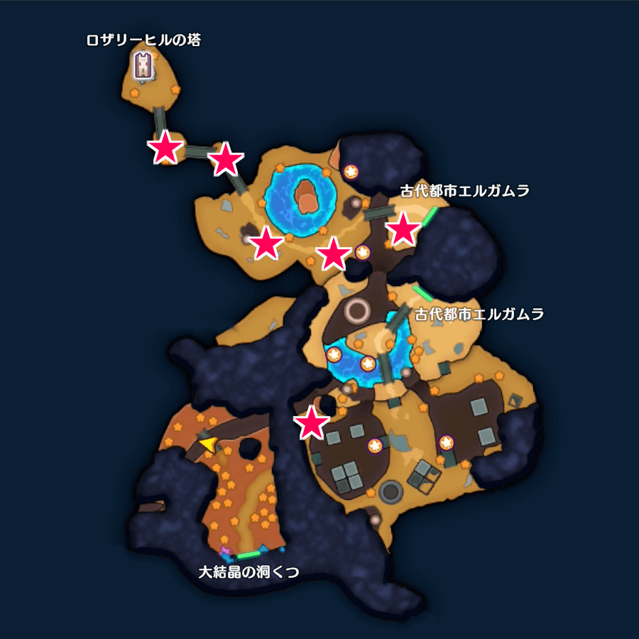 もみじこぞうの出現場所画像