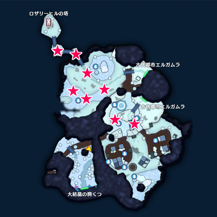 スライムカルゴの出現場所画像