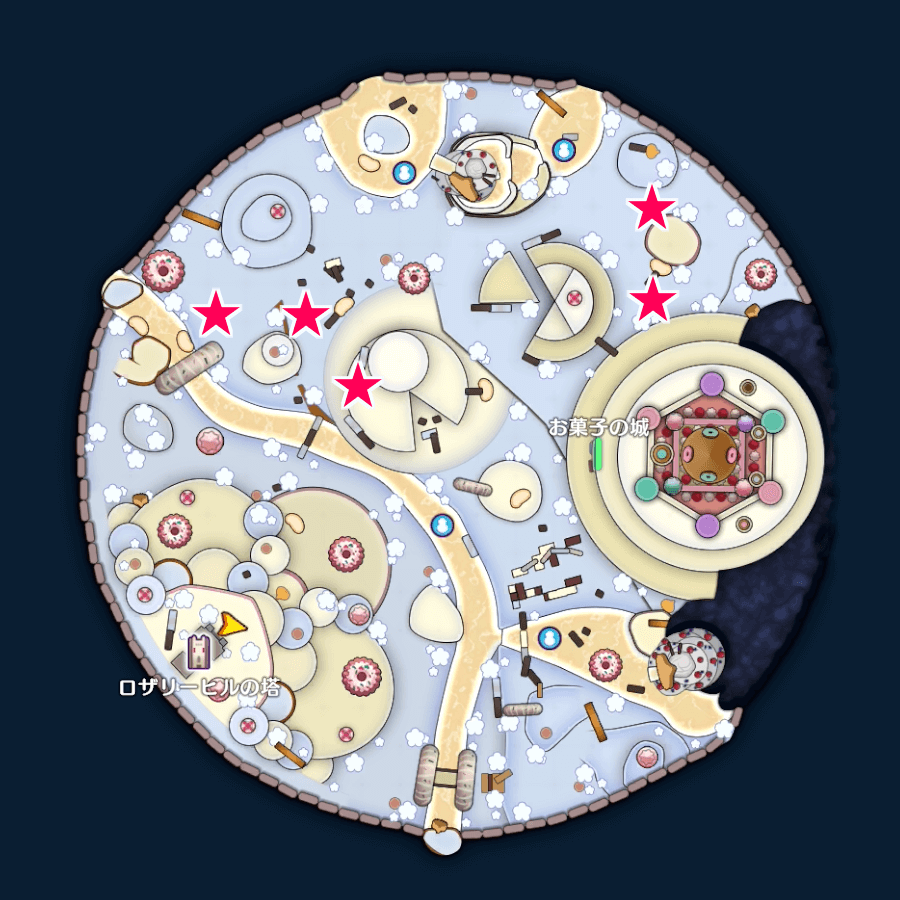 スノーグリフォンの出現場所画像